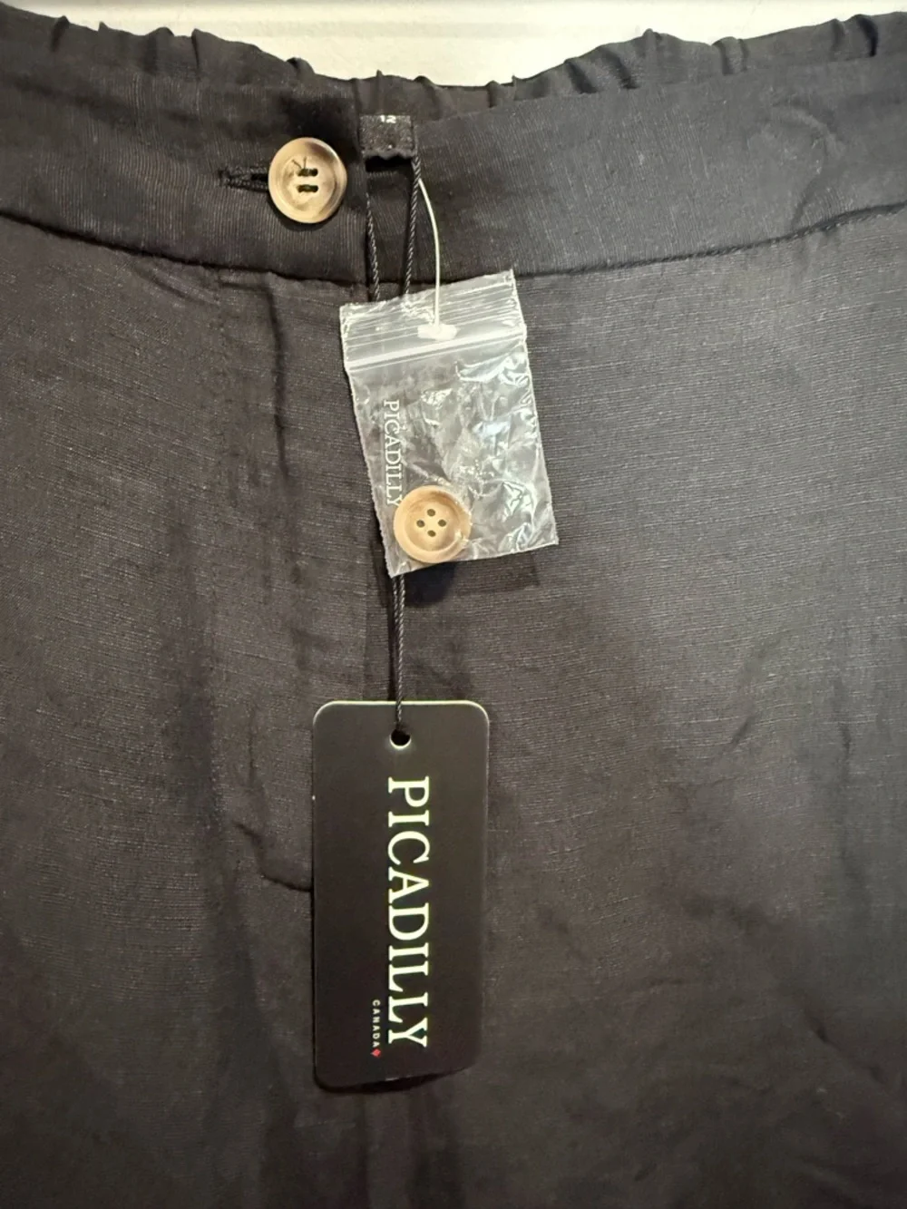 Picadilly Women’s Size‎ 12 Wide Leg Crop Black Pants